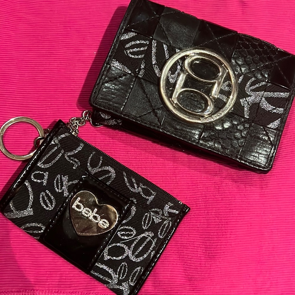 Bebe Wallet and Coin Key Pouch